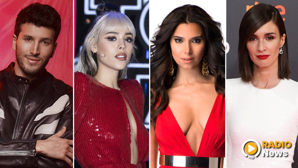 Danna Paola Roselyn Sánchez Paz Vega y Sebastián Yatra serán los